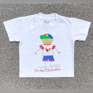 I’m The Big Brother Sports 1990s Adorable Originals Hanes T-Shirt Youth (XS 2-4)